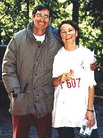 George and Leslie Minarik at the 1996 Big Basin A-meet (Photo: Abby Wolfe)